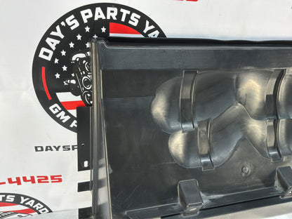 2007 C6 Corvette Convertible Radiator Air Dam Baffle Assembly OEM