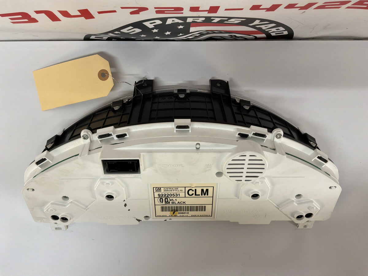 2008 Pontiac G8 GT Gauge Cluster Speedometer Instrument Panel OEM