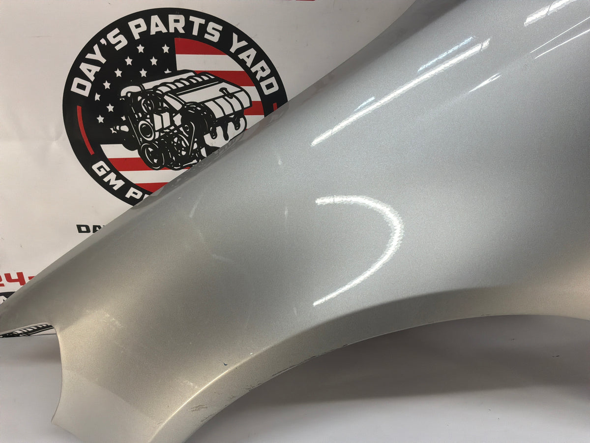 2014 Chevy SS Sedan LH Driver Front Fender Silver OEM