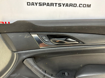 2018 Cadillac CTS-V Front RH Passenger Door Panel OEM broken grab
