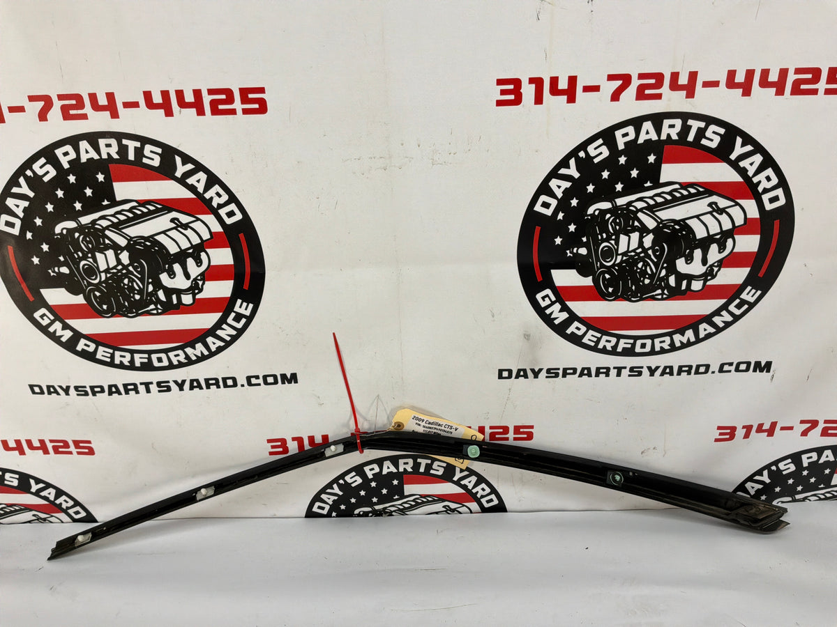 2009 Cadillac CTS-V RH Passenger Rear Roof Upper Exterior Trim Molding OEM