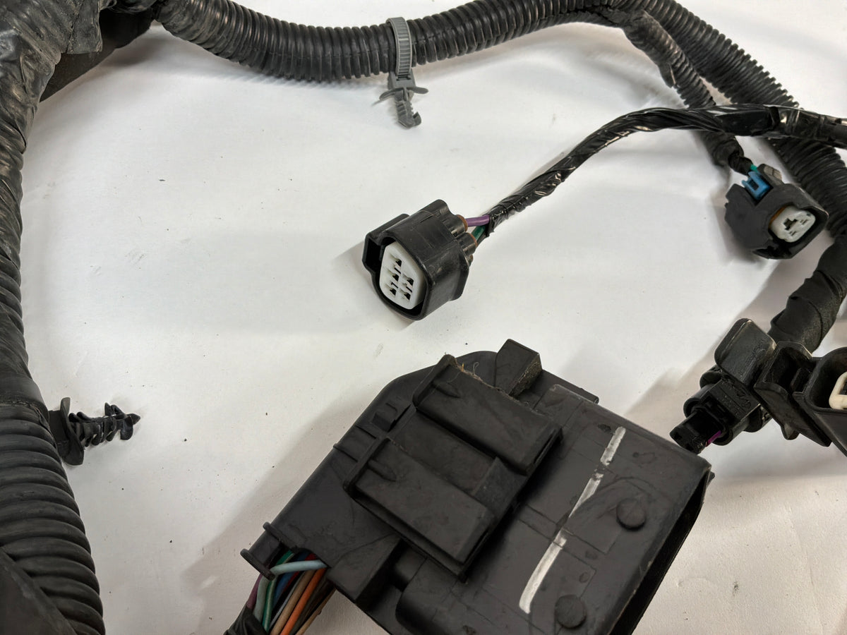 2013 Chevy Camaro ZL1 Engine Bay Head Lamp Light Firewall Wire Wiring Harness OEM