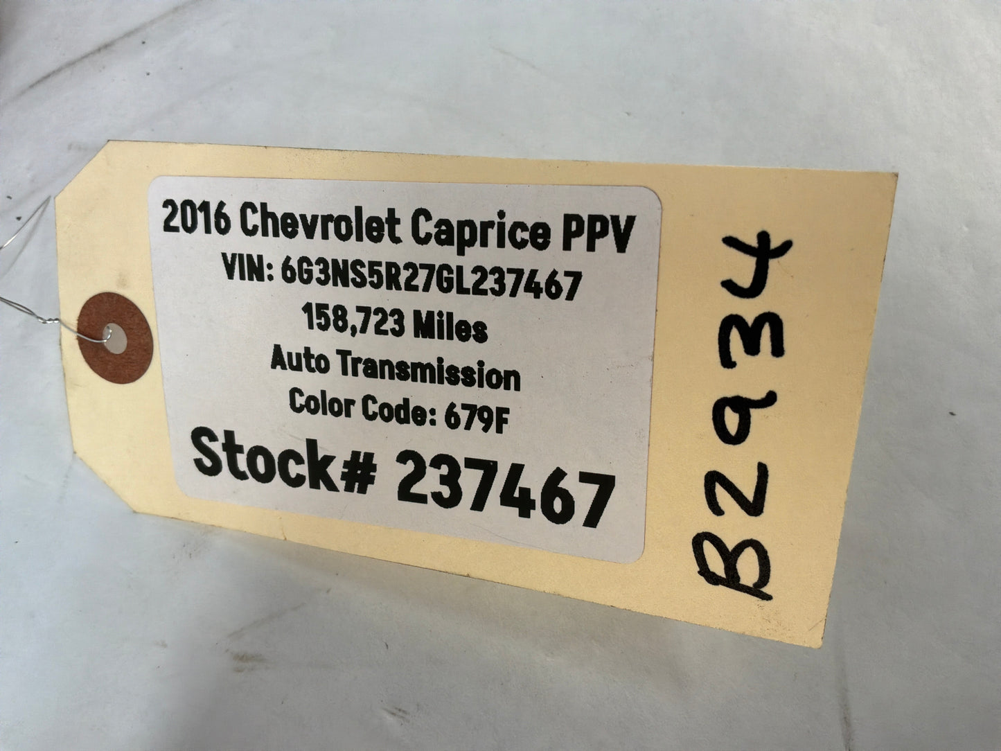 2016 Chevy Caprice PPV Positive Battery Jump Start Positive Post Terminal Fuse Cover OEM
