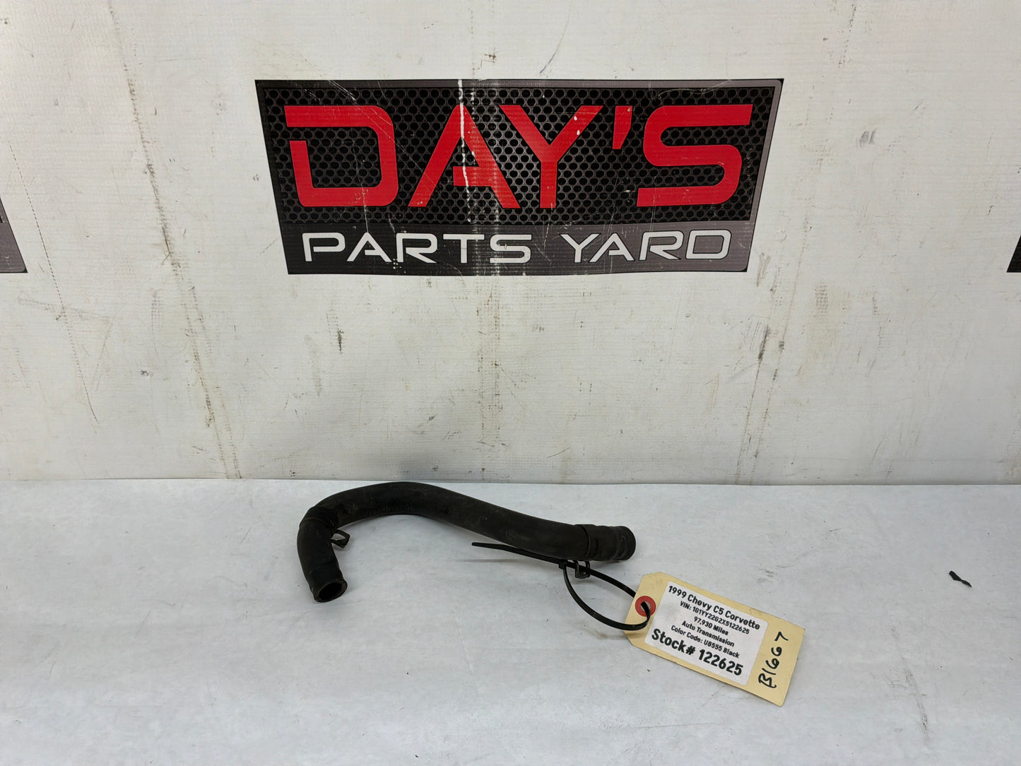 1999 Chevy C5 Corvette Coolant Hose Line Tube Pipe OEM