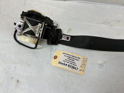 2013 Chevy Caprice PPV LH Driver Front Seat Belt Seatbelt Retractor OEM - Day's Parts Yard