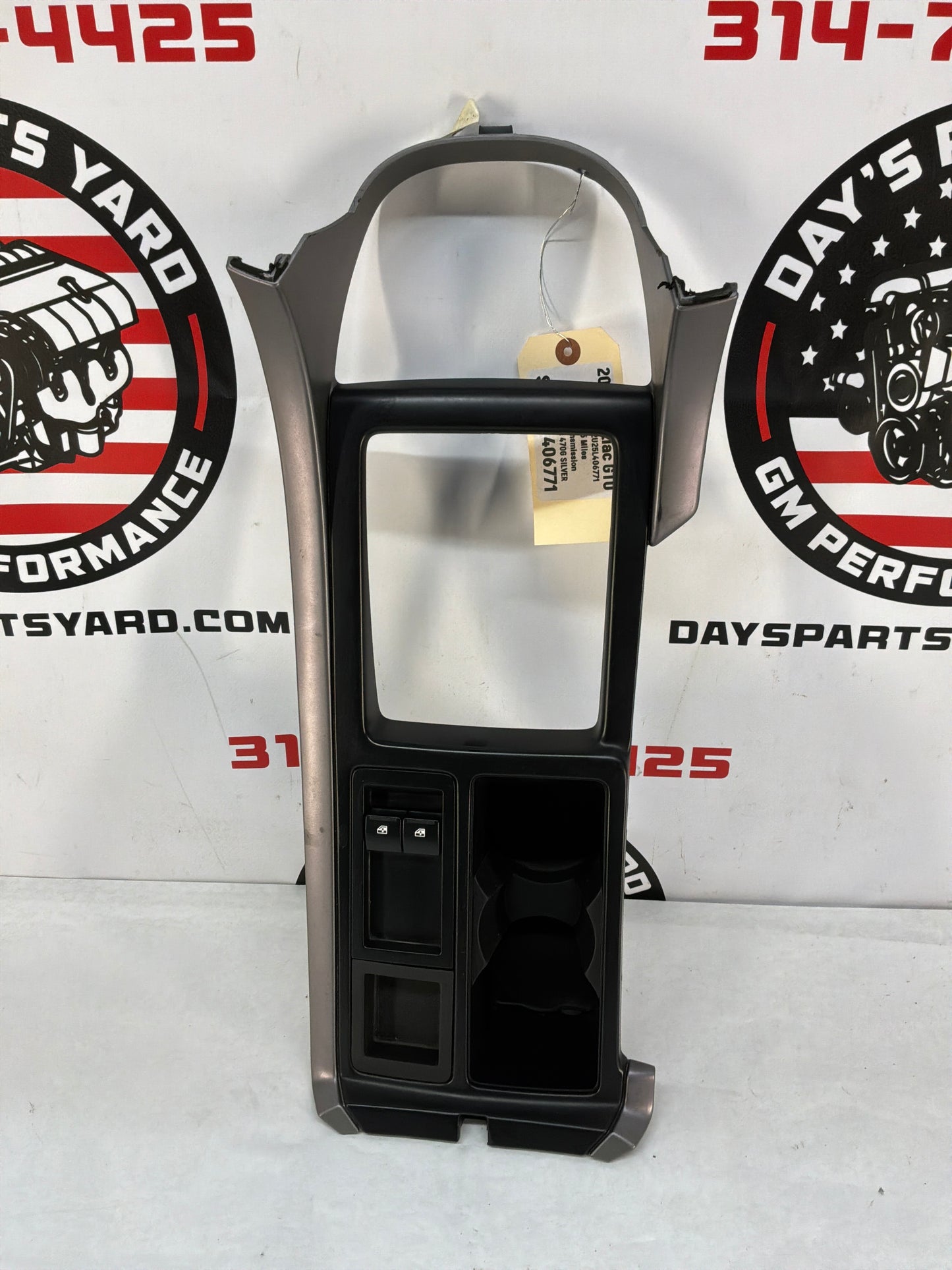 2005 Pontiac GTO Center Console Shifter Bezel Trim Plate Window Switches OEM