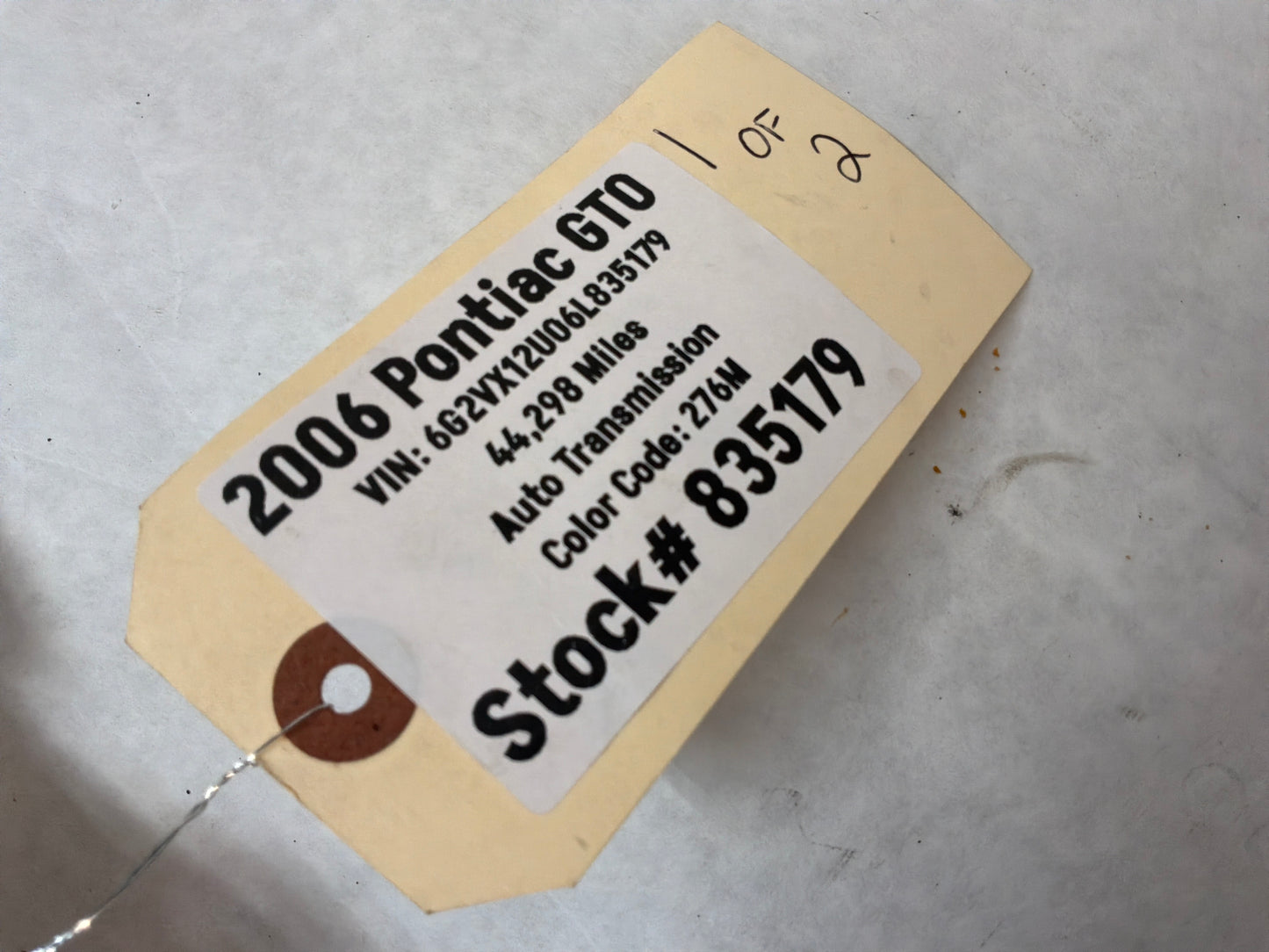 2006 Pontiac GTO Factory OEM Exhaust Manifold Set OEM