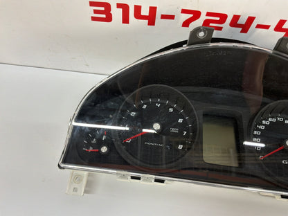 2008 Pontiac G8 GT Gauge Cluster Speedometer Instrument Panel OEM