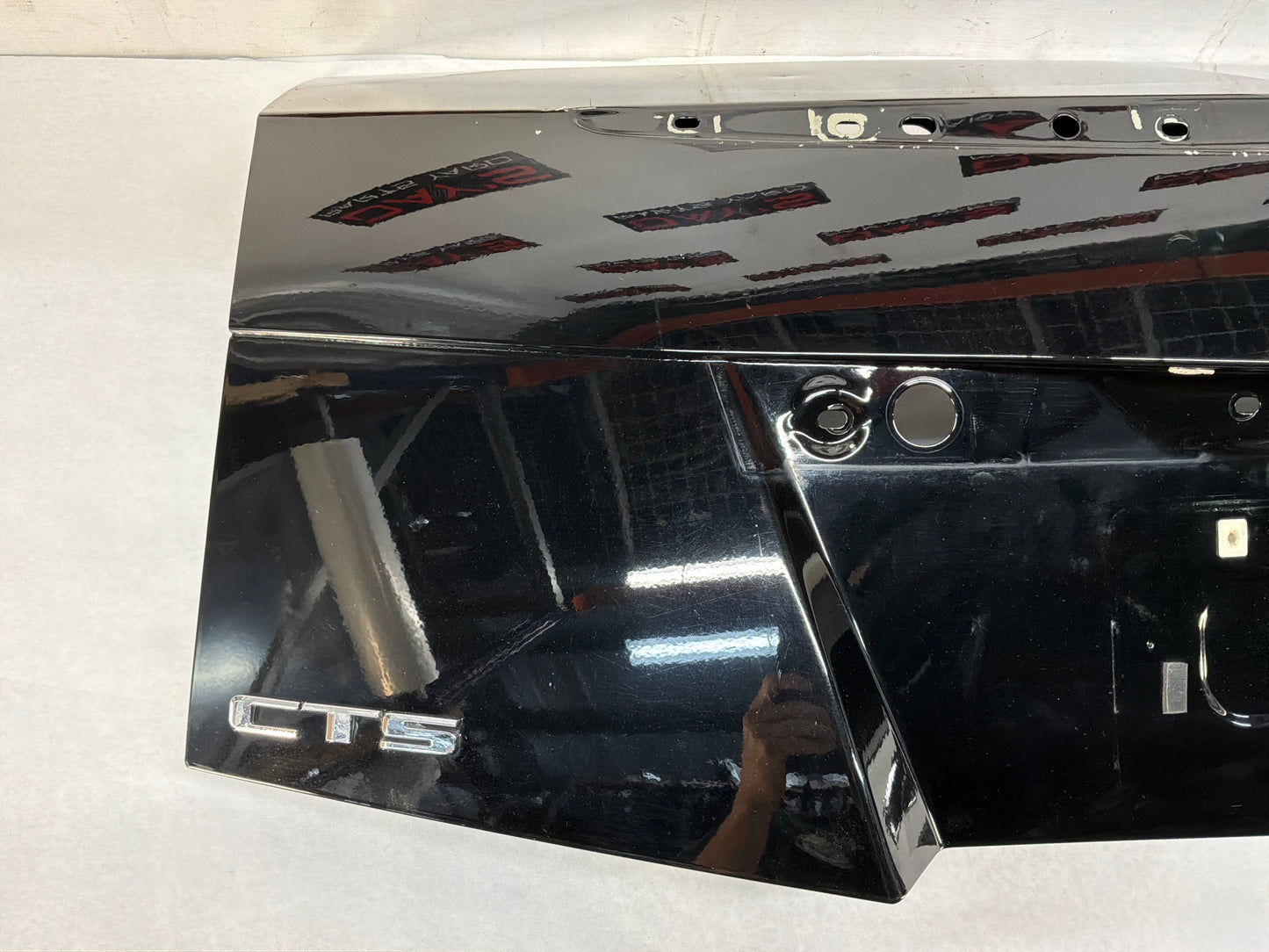 2011 Cadillac CTS-V Coupe Trunk Deck Lid Black OEM