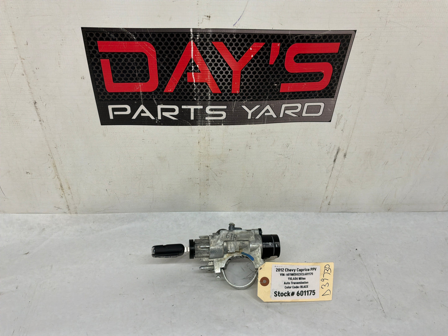Ignition w key - Day's Parts Yard