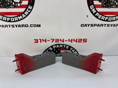 2008 Pontiac G8 GT Rear Impact Bar Mounting Brackets Sleeves OEM