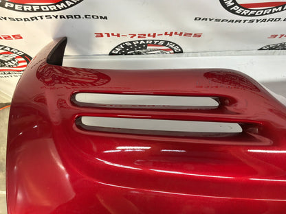 2002 Chevy C5 Corvette Rear Bumper Cover Red OEM