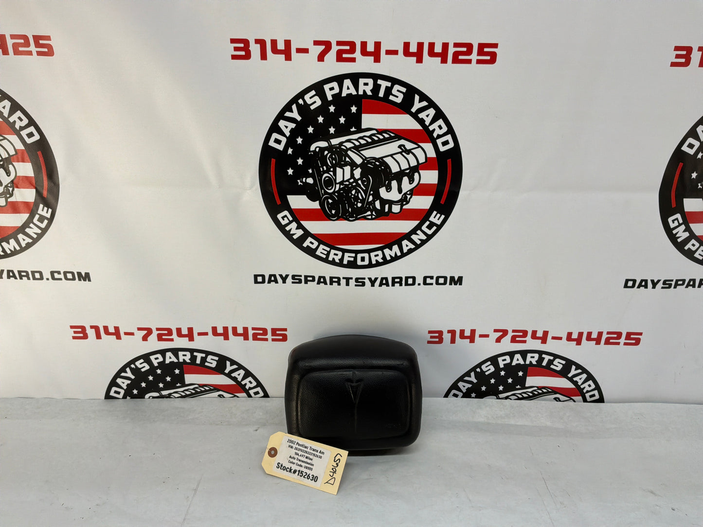 2002 Pontiac Trans Am WS6 Steering Wheel Airbag Air Bag OEM