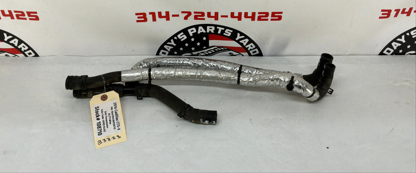 2016 Cadillac CTS-V Radiator Coolant Heater Core Hoses Lines Tube OEM