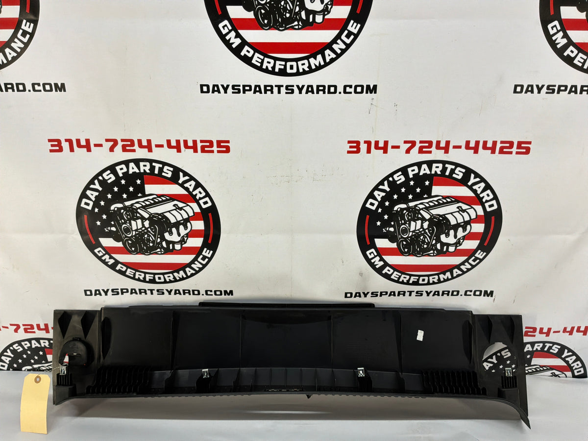 2009 Cadillac CTS-V Sedan Trunk Interior Cargo Liftgate Wall Plate Cover Trim Molding OEM