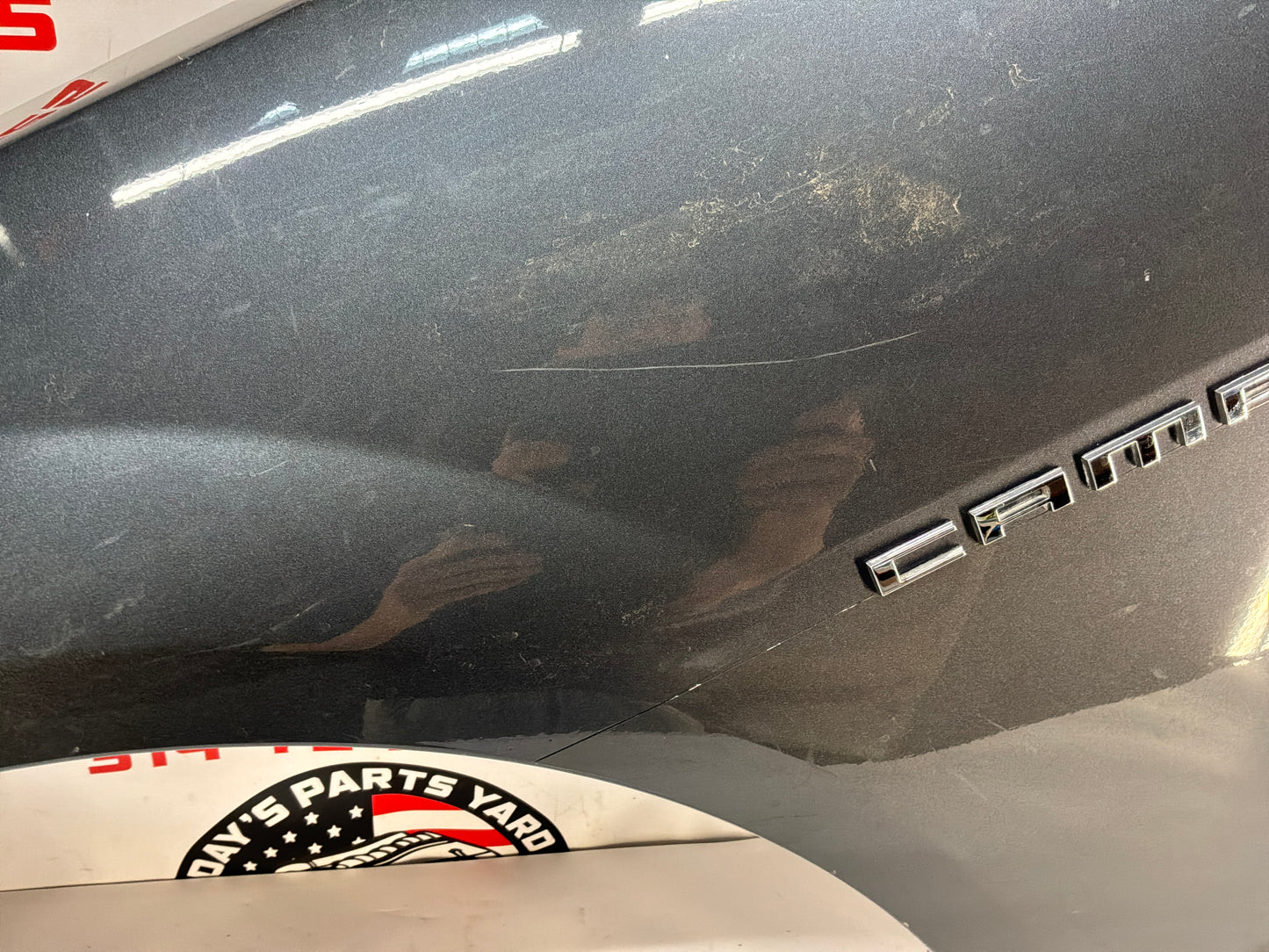 2011 Chevy Camaro SS LH Driver Front Fender Gray OEM