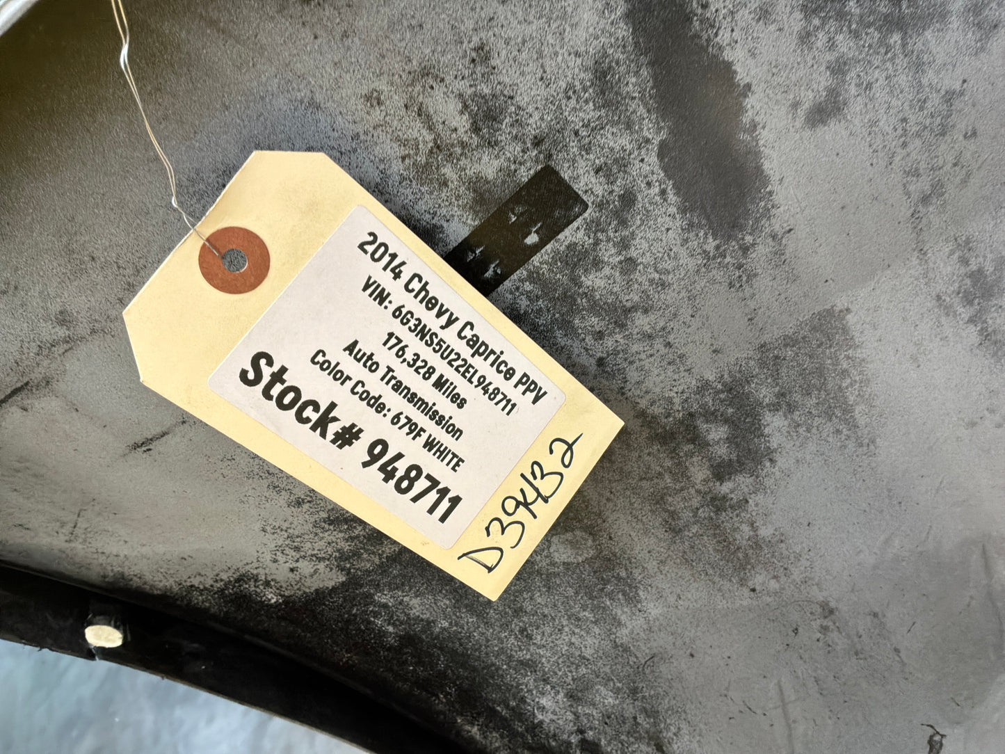 Rear bumper - Day's Parts Yard