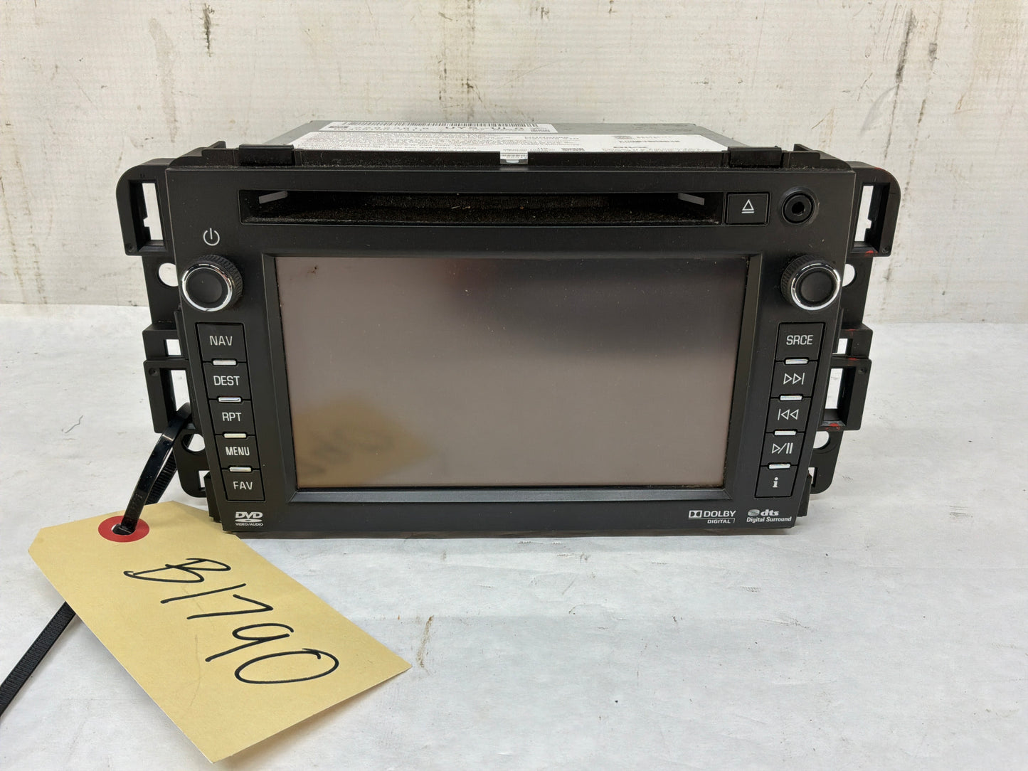 2012 Chevy Avalanche Touch Screen AM FM CD Player Radio Receiver Display OEM