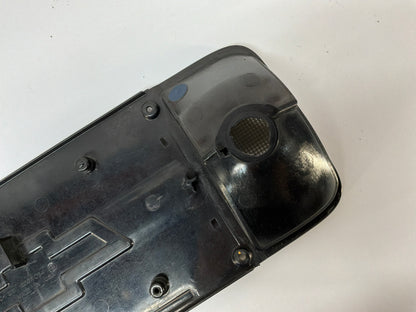 2002 Chevy C5 Corvette Rear License Plate Bracket Finish Panel Reverse Lights Lamps OEM