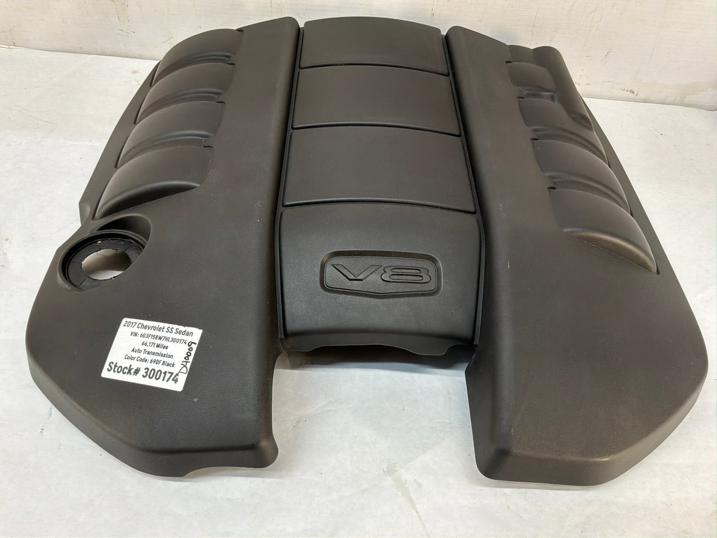 2017 Chevy SS Sedan Engine Motor Intake Manifold Coils Cover OEM