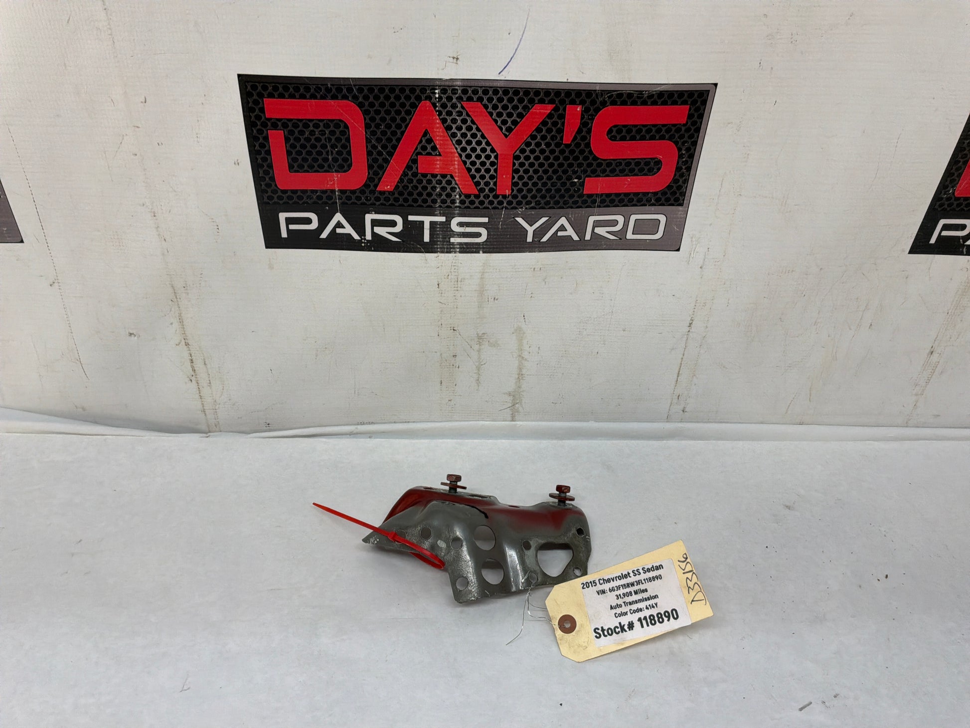 Weld hood bracket - Day's Parts Yard