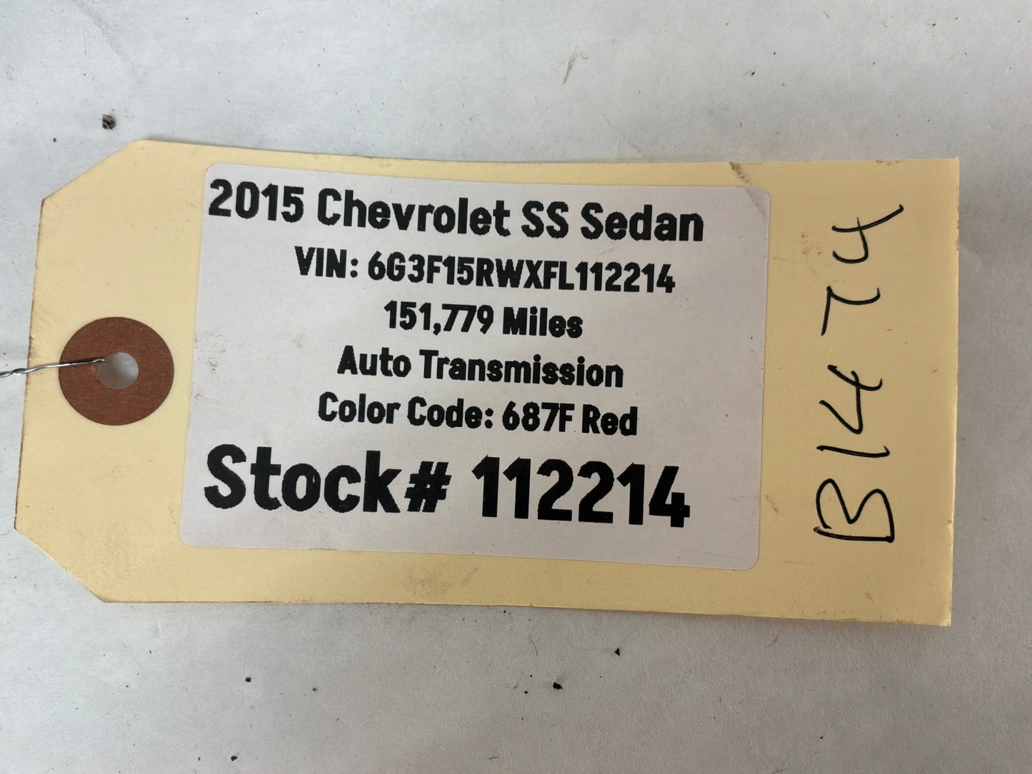 2014 Chevy SS Sedan Factory Exhaust Muffler Clamps OEM