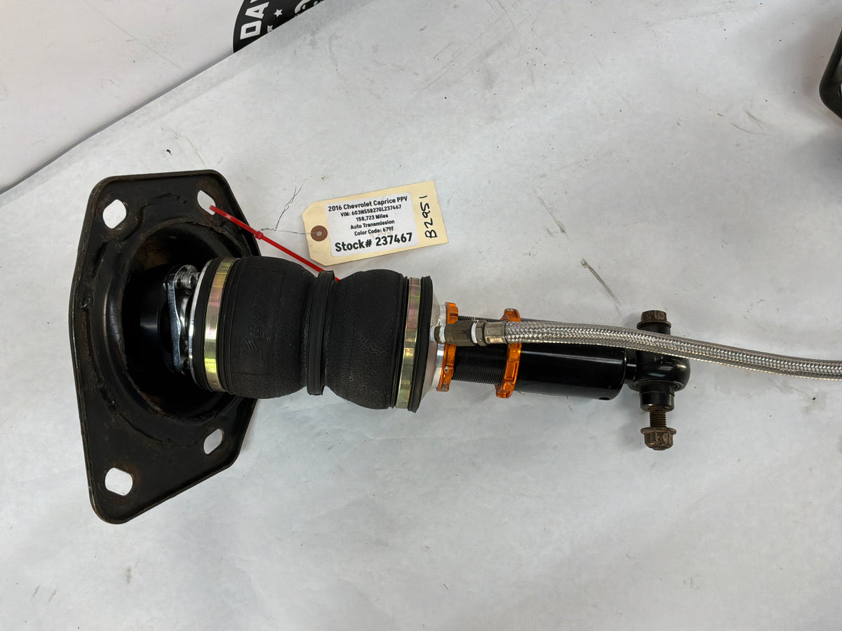 2016 Chevy Caprice PPV RH & LH Rear Airmext Air Suspension Ride Struts Aftermarket