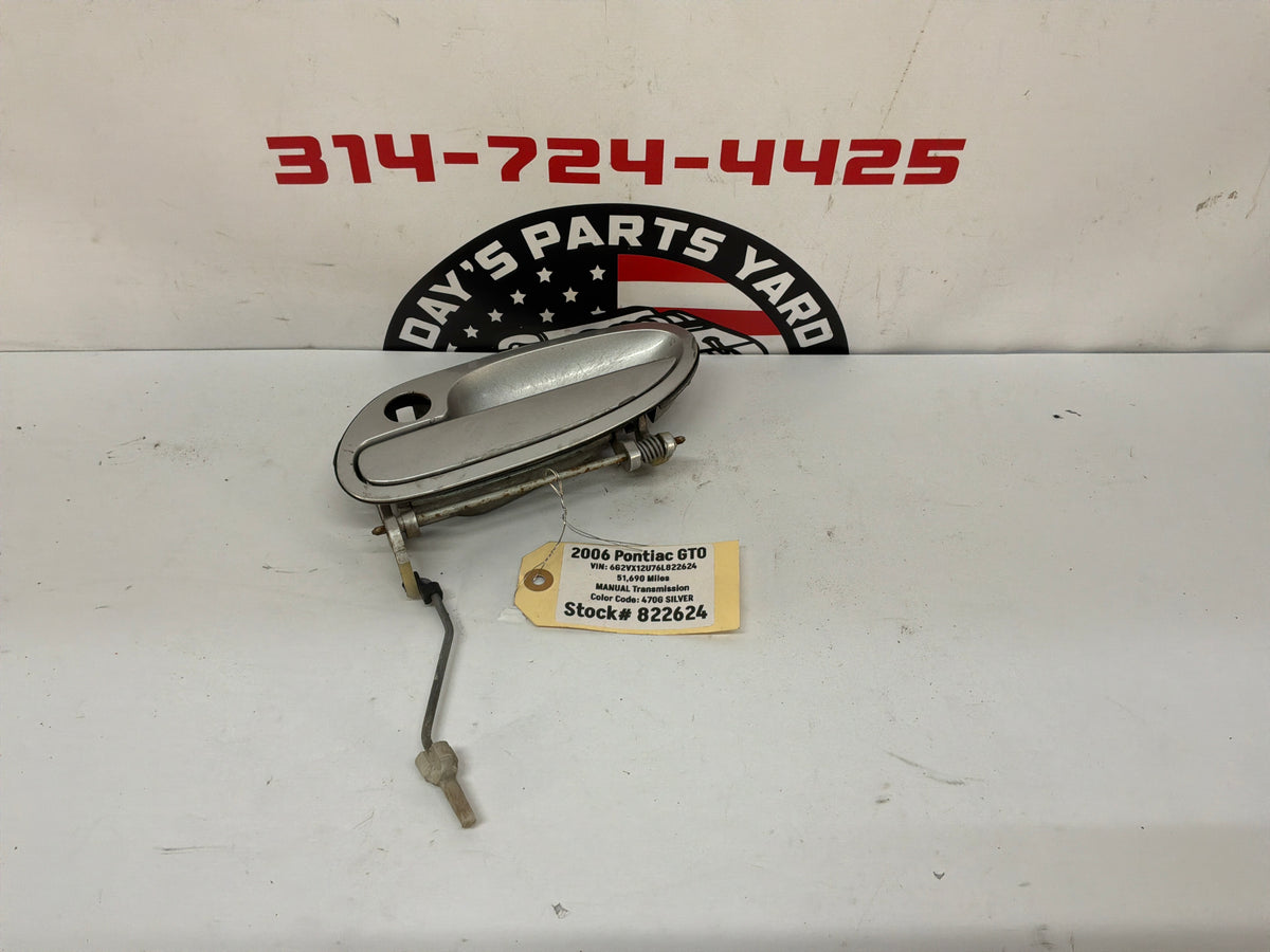 2006 Pontiac GTO LH Driver Exterior Door Handle OEM