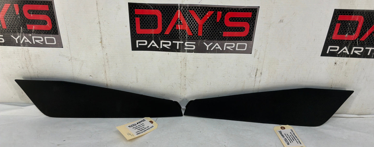 2015 Chevy SS Sedan RH & LH Center Console Side Trim Extension Panel Moldings OEM