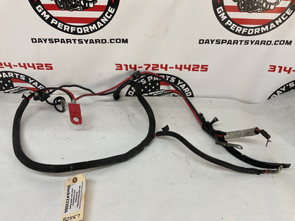 1999 Pontiac Firebird Trans Am Formula WS Positive Negative Battery Cable Starter Wire Wiring Harness OEM