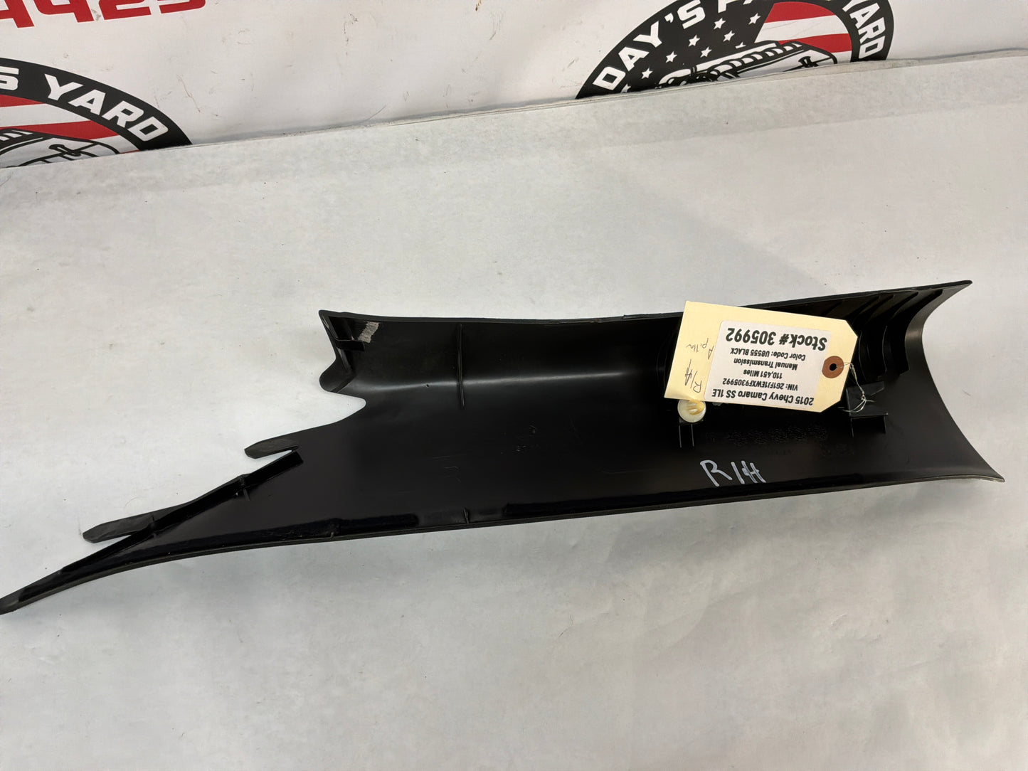 2015 Chevy Camaro SS 1LE RH & LH Interior A Pillar Trim OEM