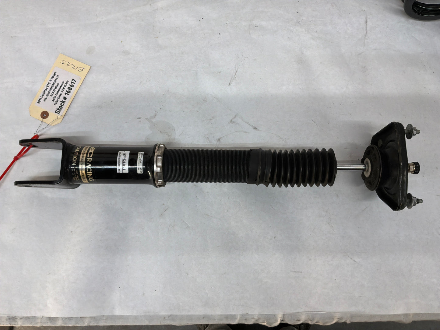 2011 Cadillac CTS-V Coupe BC Racing Rear Coil Over w/ Springs