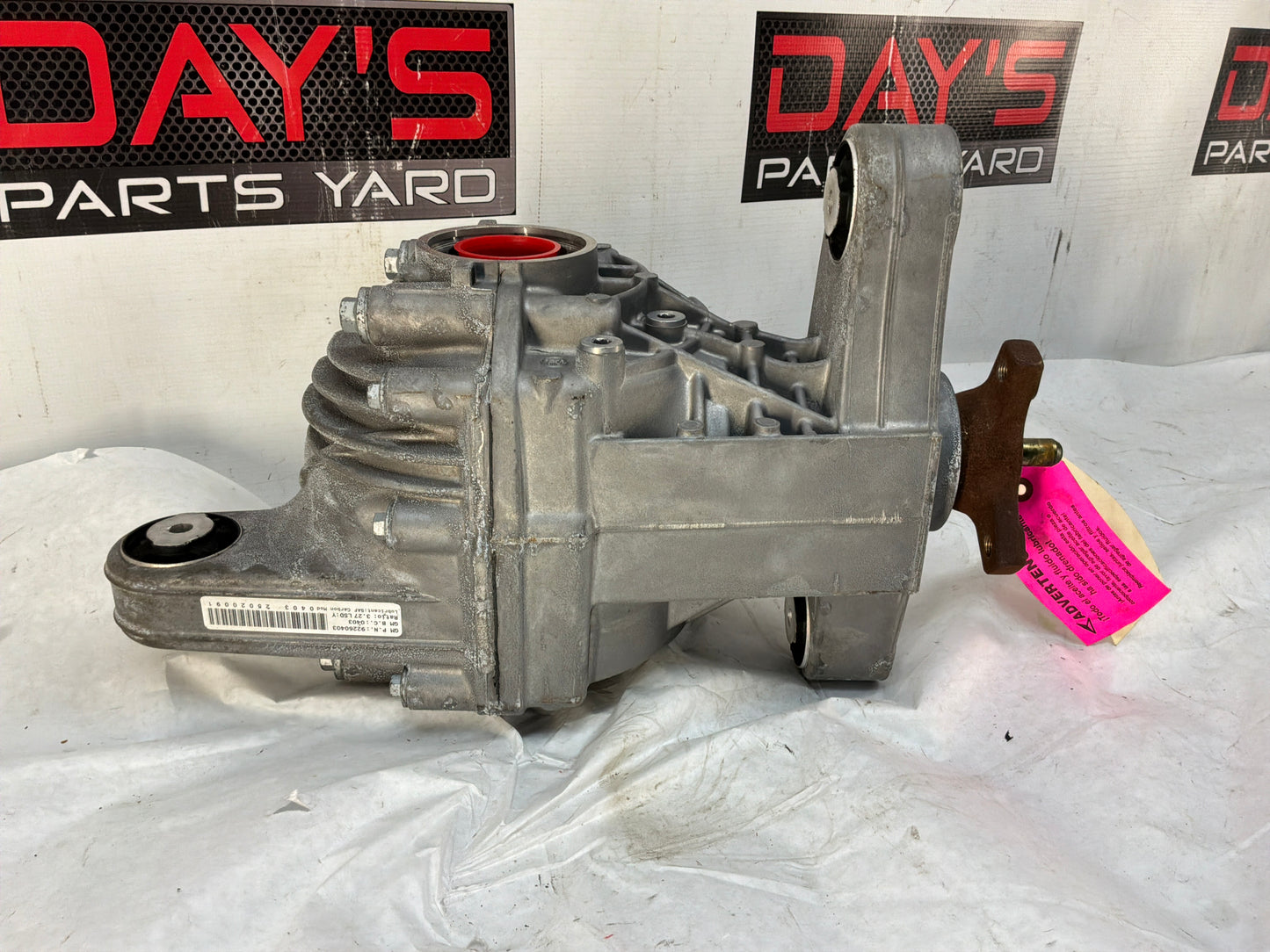 Rear diff - Day's Parts Yard