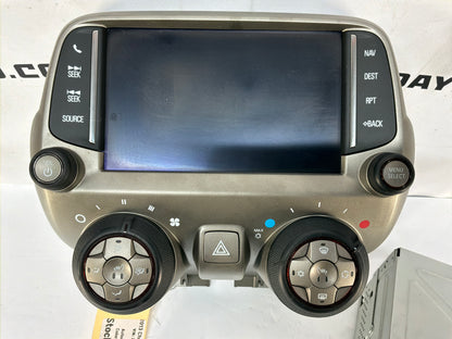 2013 Chevy Camaro ZL1 MyLink Touch Screen Radio Control Head Unit Display Receiver OEM