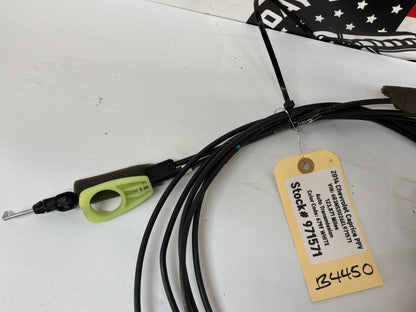 2014 Chevy Caprice PPV Trunk Deck Lid Latch Actuator w/ Cable OEM