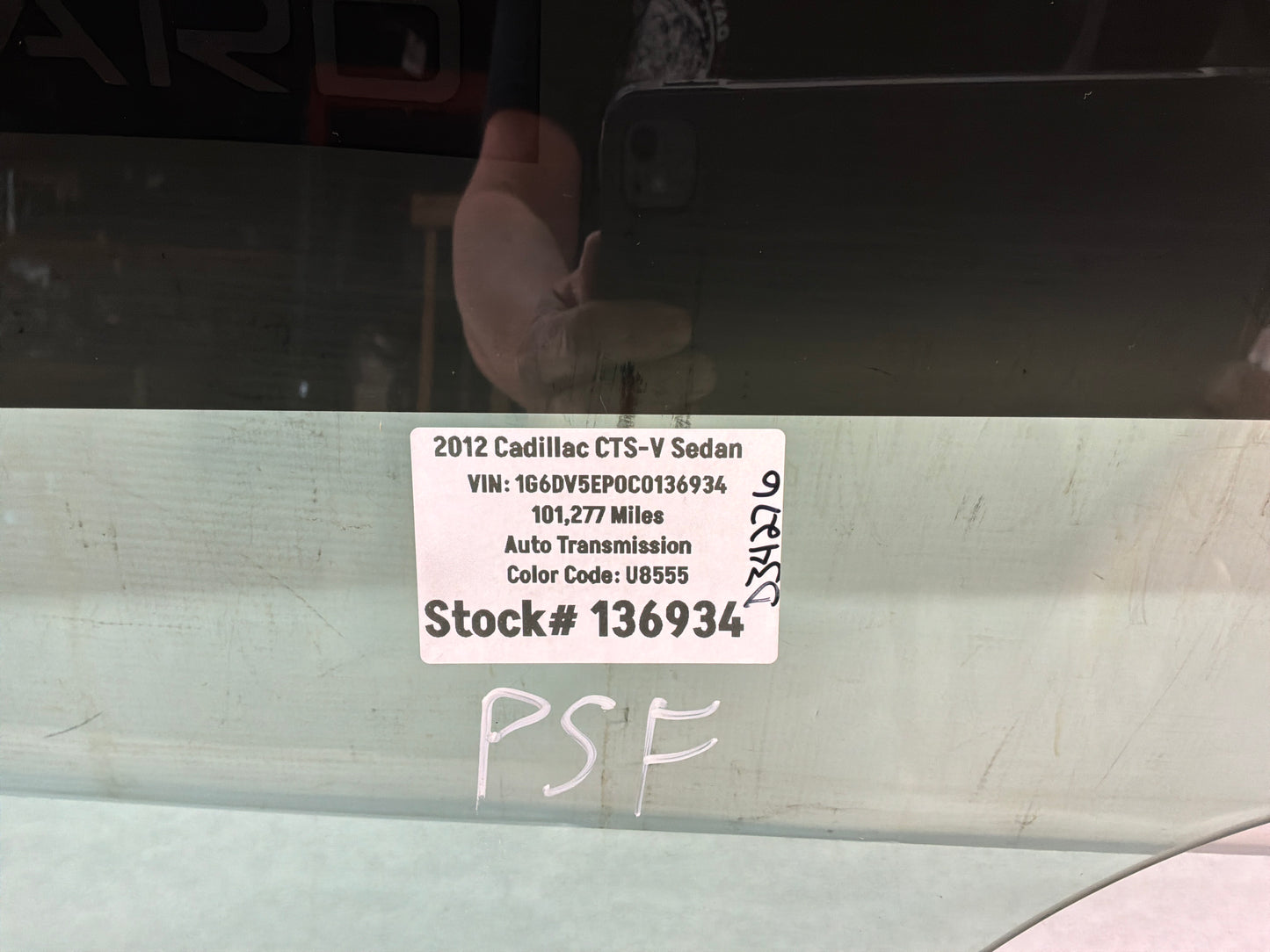 Rh front glass - Day's Parts Yard