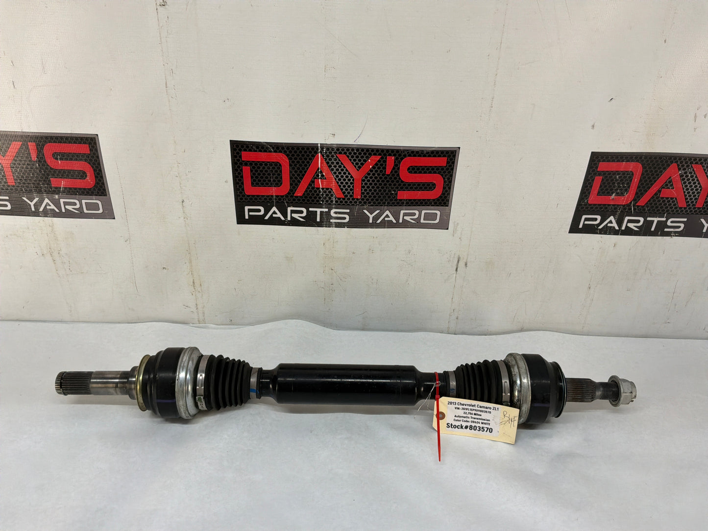 Rh axle - Day's Parts Yard