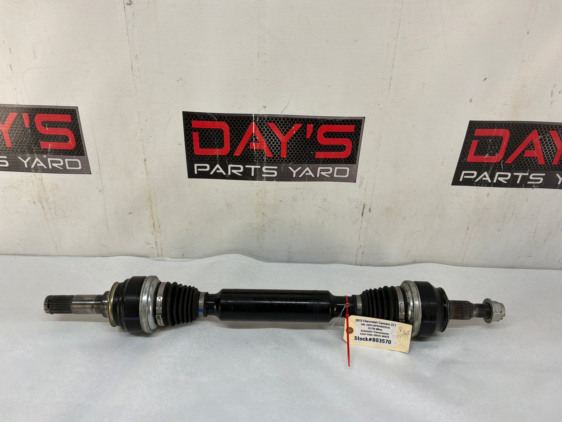 Rh axle - Day's Parts Yard