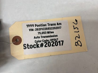 1999 Pontiac Firebird Trans Am WS6 Torque Arm Bracket OEM