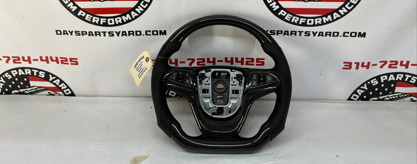 2017 Chevy SS Sedan Carbon Fiber Automatic Transmission Steering Wheel