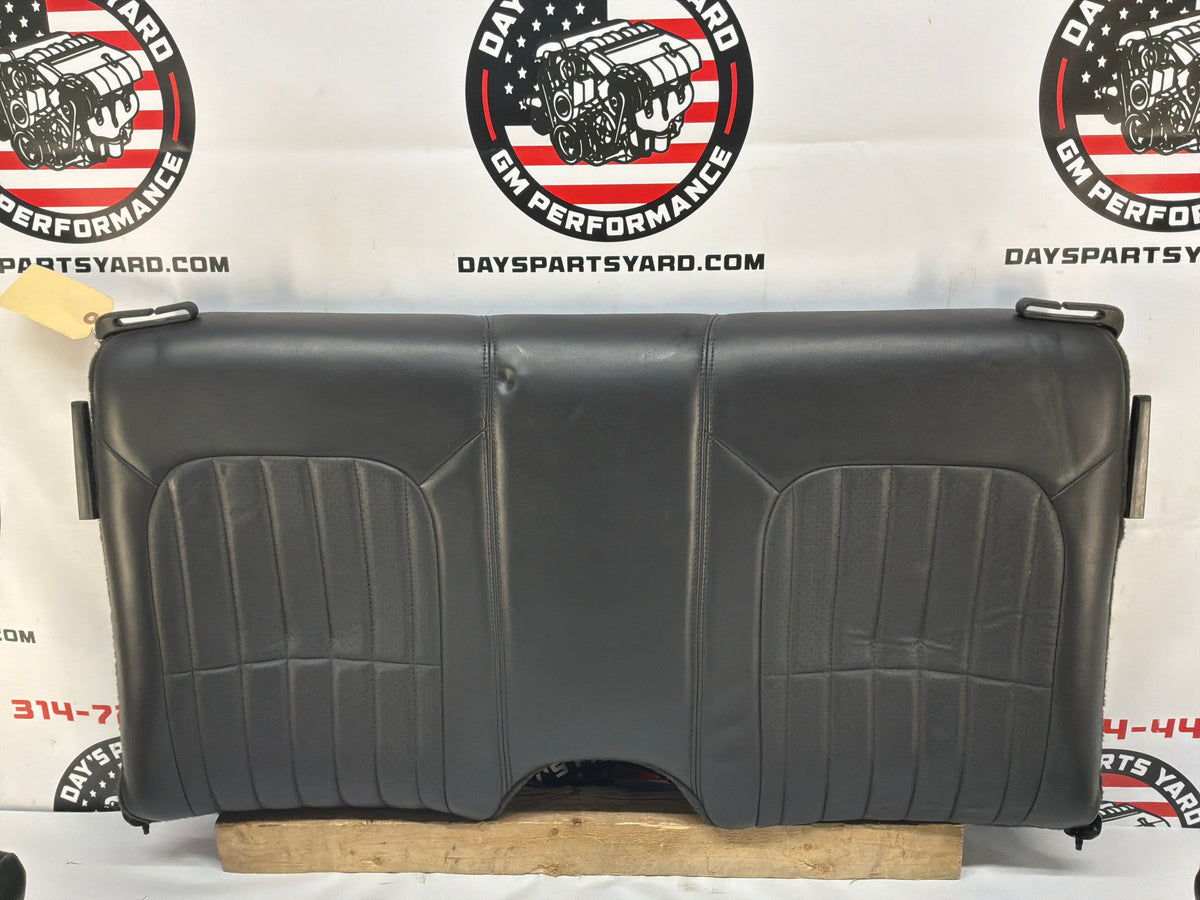 2002 Chevy Camaro Z28 Rear Seats Gray Grey Leather OEM