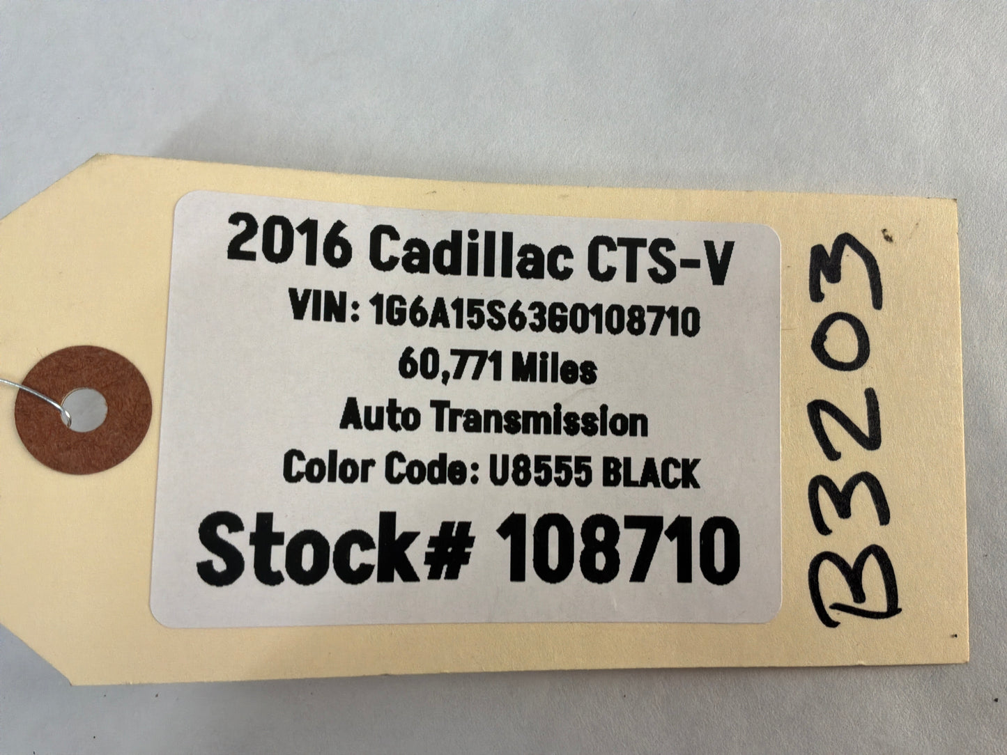 2016 Cadillac CTS-V Gauge Cluster Speedometer Bezel Trim OEM