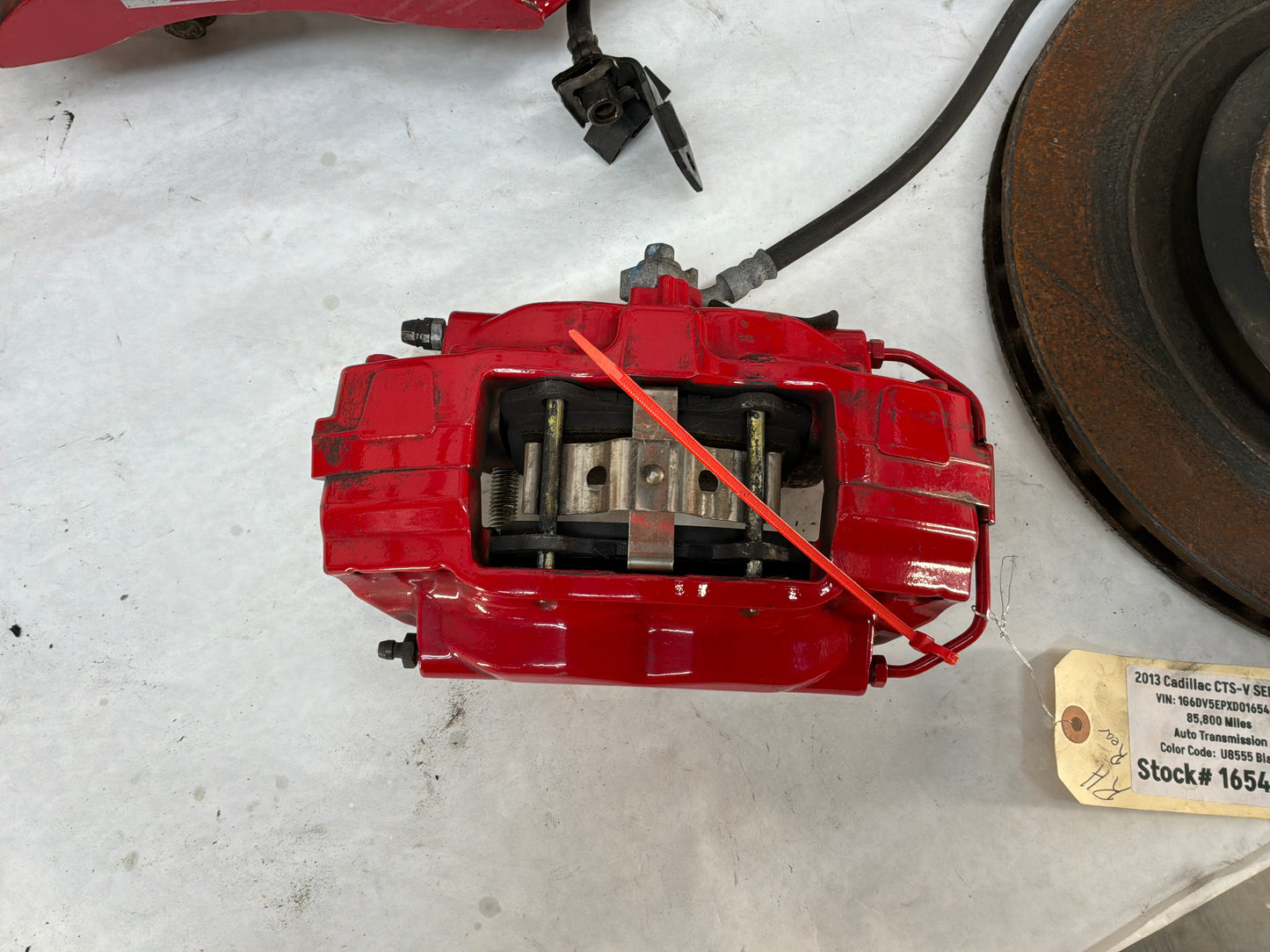 2013 Cadillac CTS-V Sedan Front & Rear Brake Caliper and Rotors - Day's Parts Yard