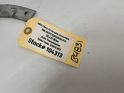 2002 Chevy C5 Corvette Convertible LH Driver Rear Bumper Quarter Fender Outer Bracket Retainer Support OEM