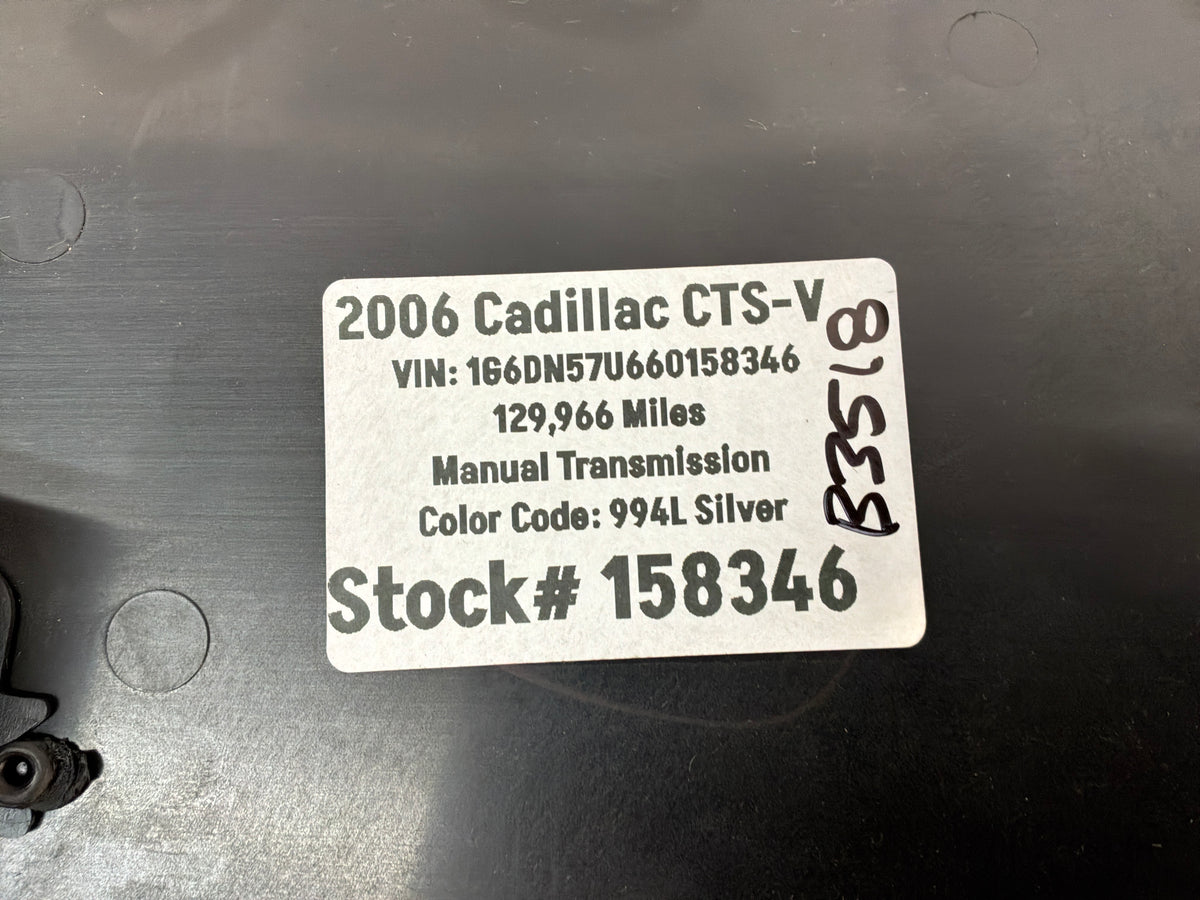 2006 Cadillac CTS-V LH Driver Dash End Cap Cover Panel OEM