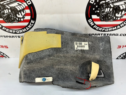 2002 Chevy C5 Corvette RH Passenger Rear Trunk Cargo Compartment Carpet Trim Liner Insert OEM