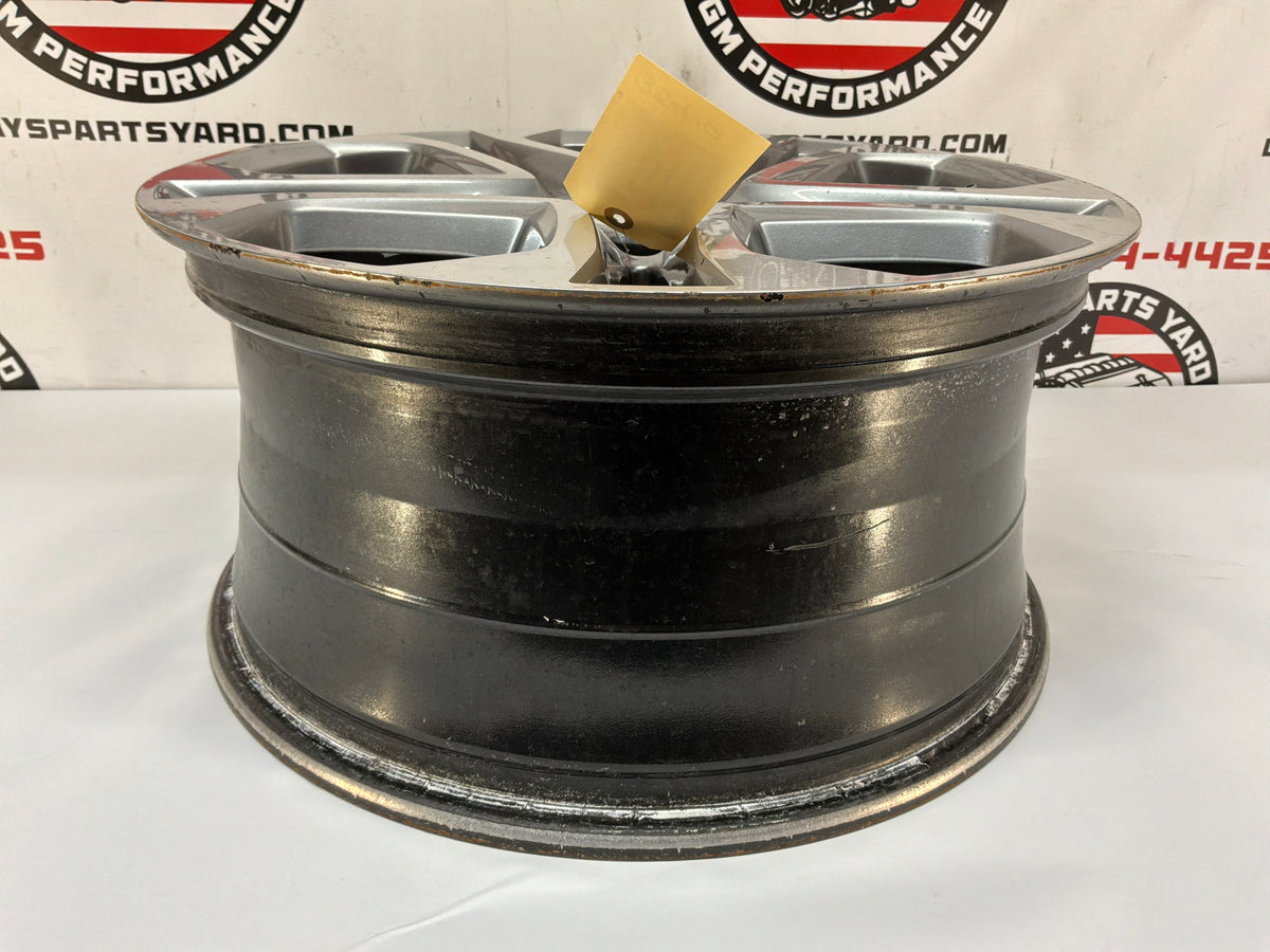 2017 Chevy SS Sedan Factory OEM Rear Wheel 19x9 OEM HAS A FLAT SPOT