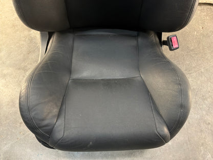 2006 Pontiac GTO Black Leather Front and Rear Seats Set OEM