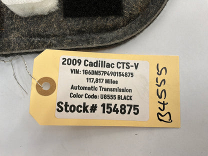 2009 Cadillac CTS-V Trunk Interior Compartment Fuse Box Block Cover Lid Door OEM