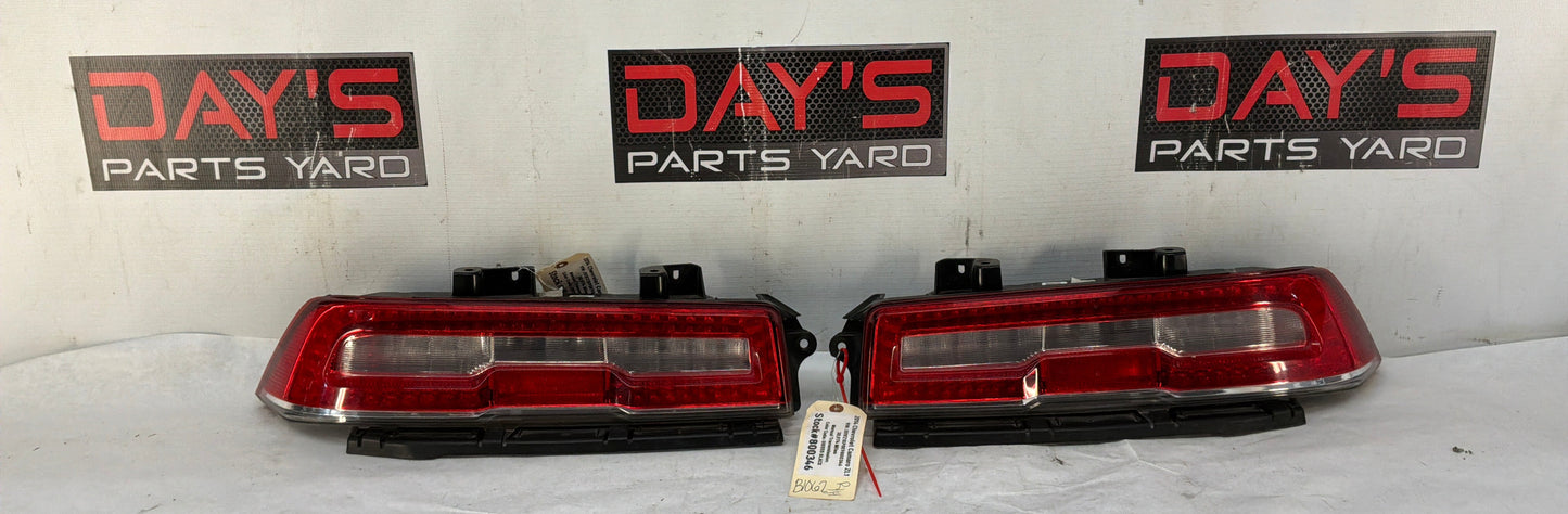2014 Chevy Camaro ZL1 RH & LH LED Tail Light Lamp Taillights OEM